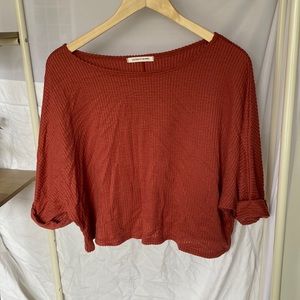 Orange Crop Top